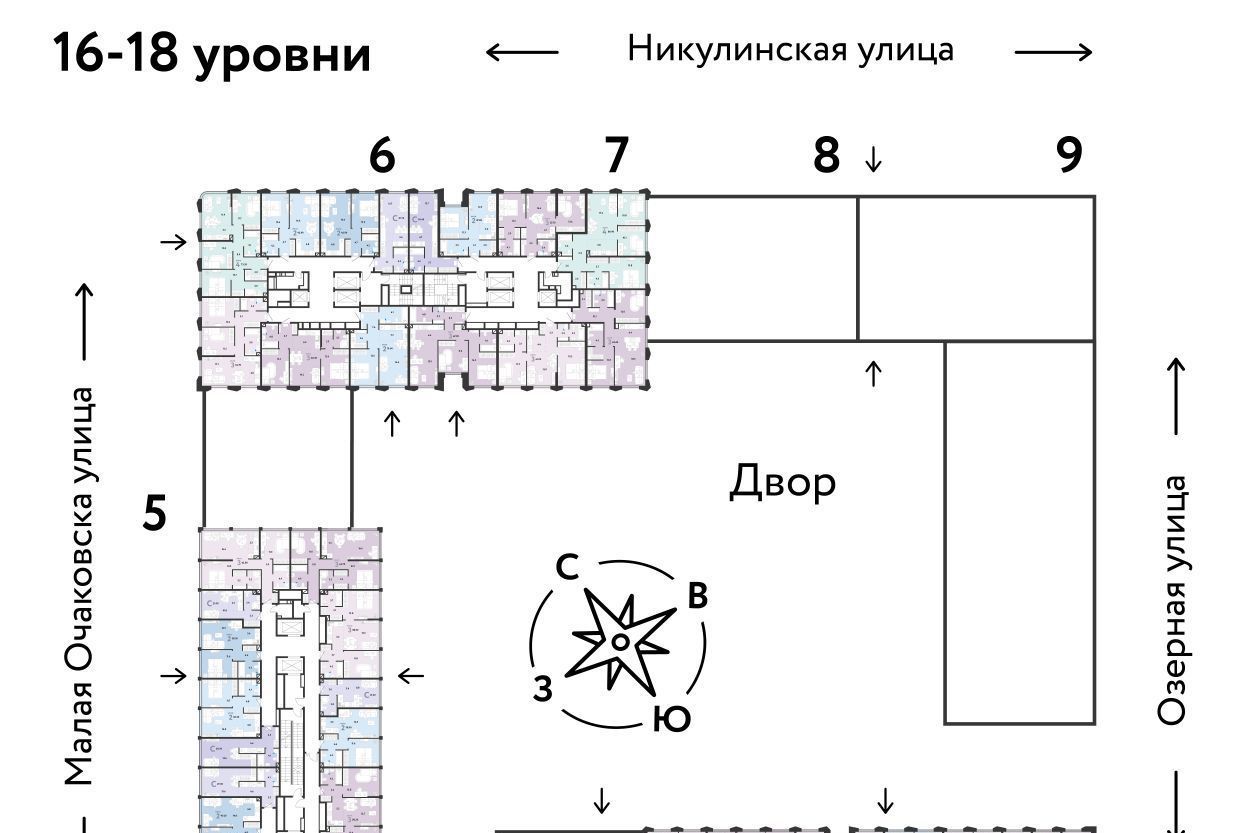 квартира г Москва метро Озерная Очаково-Матвеевское ул Озёрная 42с/2 фото 2