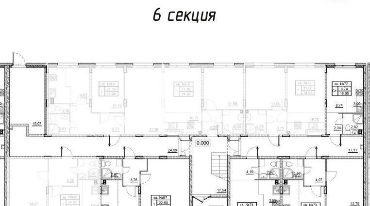 квартира р-н Гатчинский д Малое Верево ул Кутышева 9к/2 Веревское с/пос фото 2