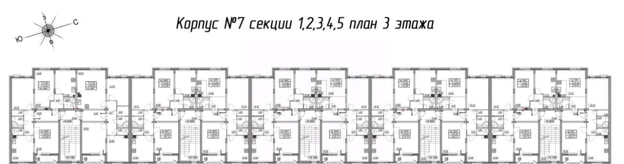 квартира р-н Гатчинский д Малое Верево ЖК «Верево Сити» Веревское с/пос фото 3