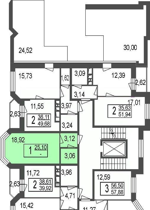 квартира г Москва метро Медведково пл Красная 13 Слобода, Московская область, Мытищи фото 1