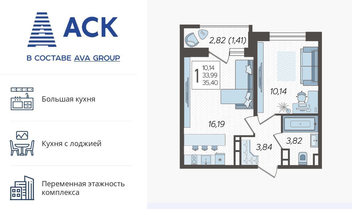 квартира г Краснодар р-н Карасунский ул Уральская 87/7 фото 1