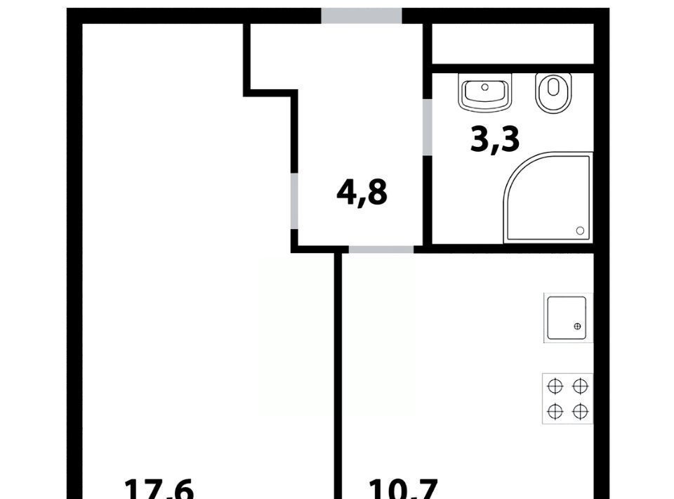 квартира г Одинцово ул Маковского 28 Одинцово фото 1