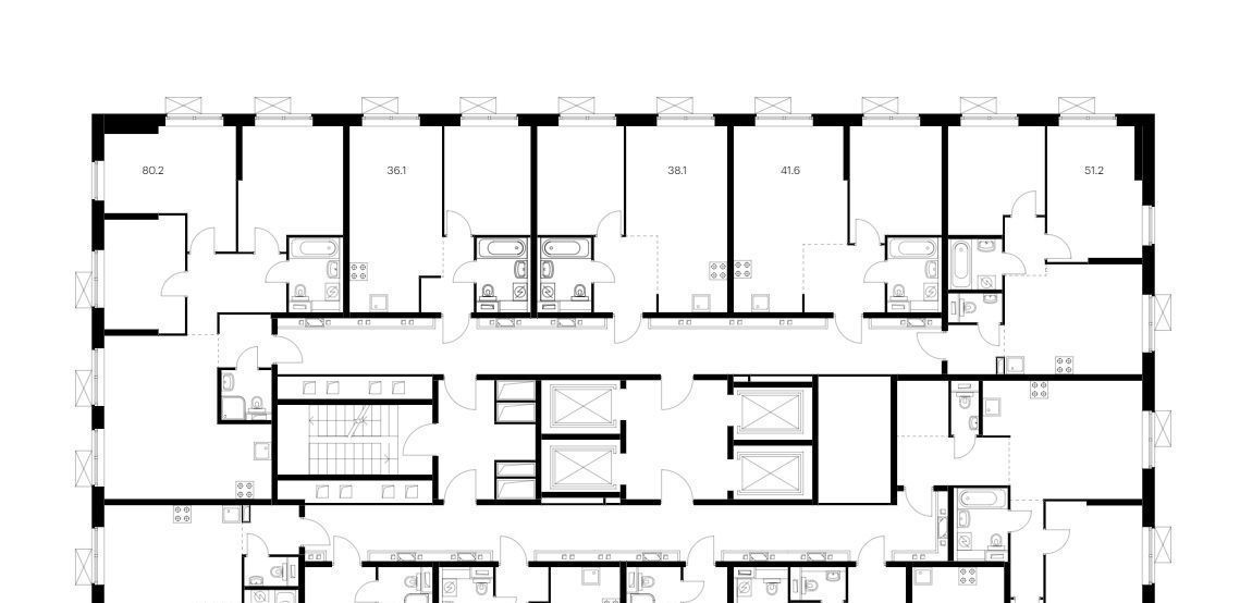 квартира г Москва метро Водный стадион б-р Кронштадтский к 1. 2 фото 2