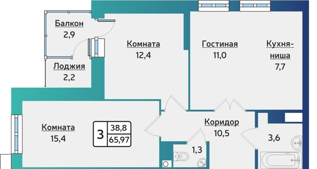 квартира р-н Индустриальный 10-й микрорайон Культбаза жилрайон фото