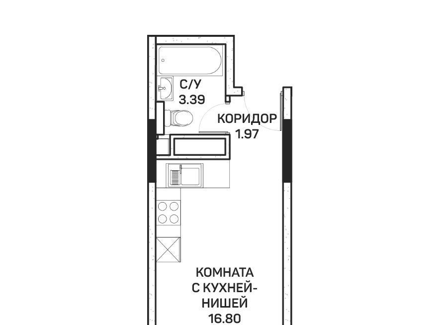 квартира г Москва метро Медведково ул Корнейчука 27с/7 район Бибирево, Бибирево фото 1