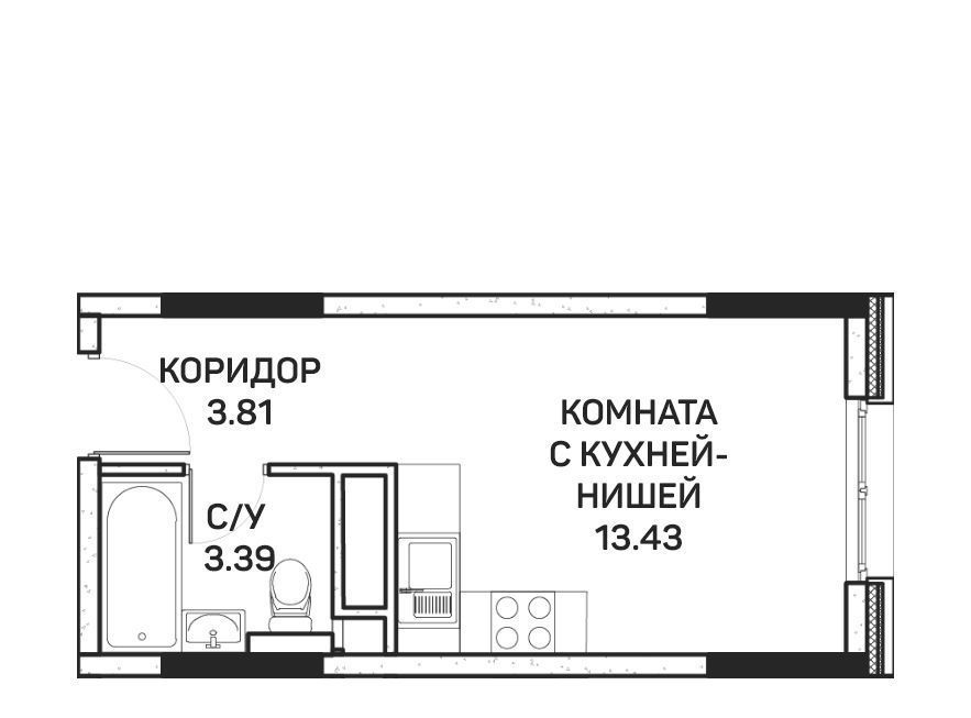 квартира г Москва метро Медведково ул Корнейчука 27с/7 район Бибирево, Бибирево фото 1