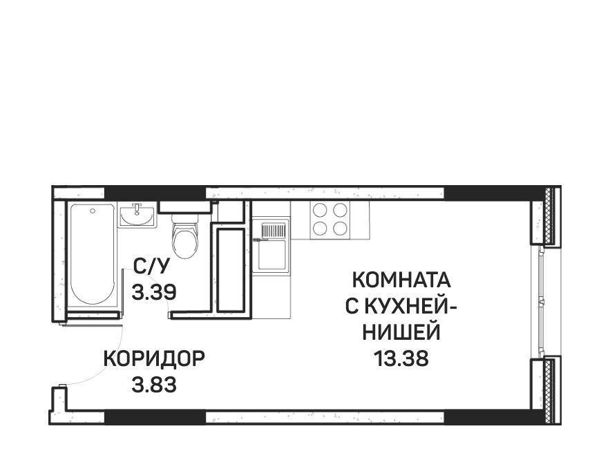 квартира г Москва метро Медведково ул Корнейчука 27с/7 район Бибирево, Бибирево фото 1