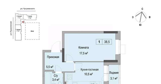 р-н Первомайский ЖК «Дом героев Леонов» жилрайон фото