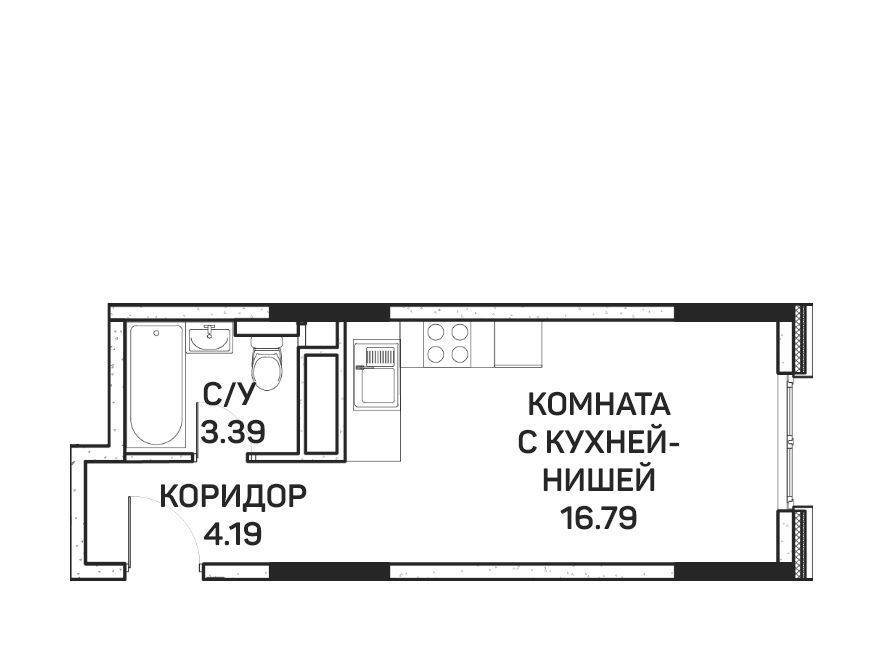 квартира г Москва метро Медведково ул Корнейчука 27с/7 район Бибирево, Бибирево фото 1