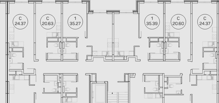 квартира г Москва метро Медведково ул Корнейчука 27с/7 район Бибирево, Бибирево фото 2