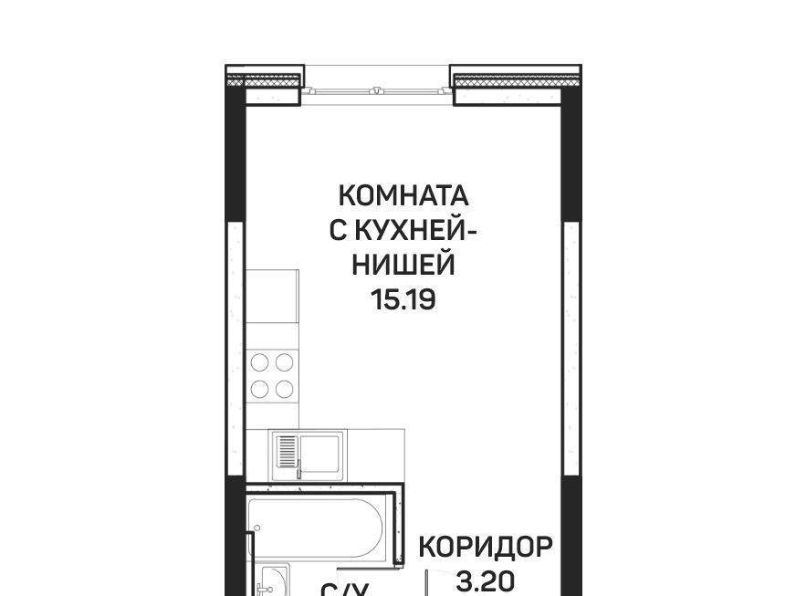 квартира г Москва метро Медведково ул Корнейчука 27с/7 район Бибирево, Бибирево фото 1