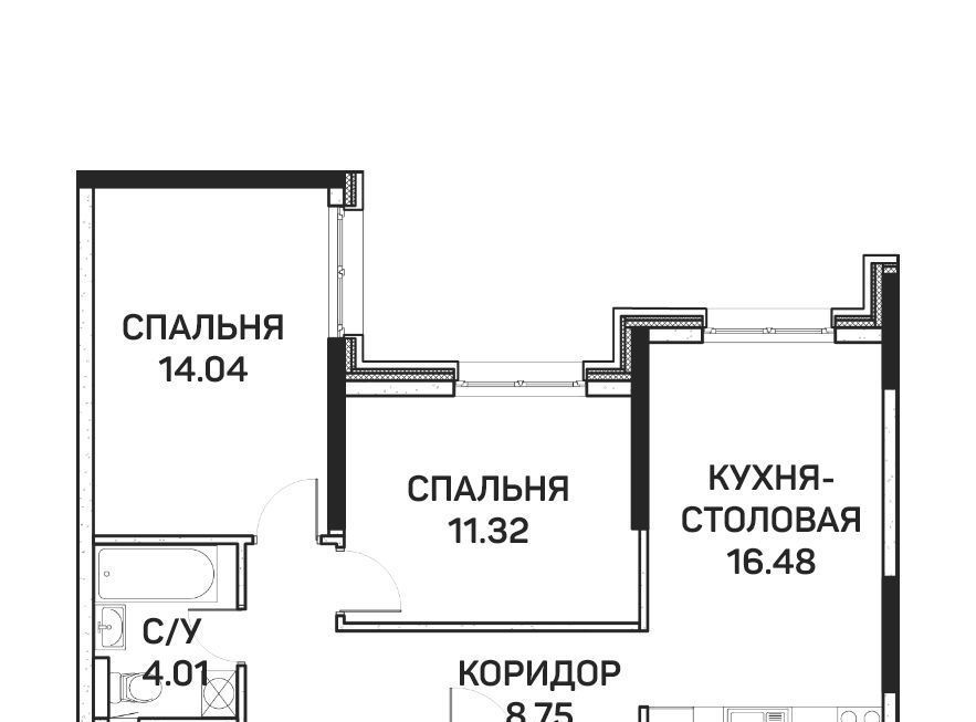 квартира г Москва метро Медведково ул Корнейчука 27с/7 район Бибирево, Бибирево фото 1