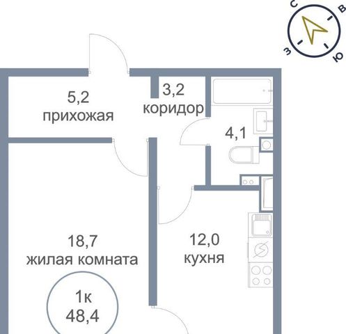 городской округ Солнечногорск д Голубое б-р Парковый 2к/3 Нахабино фото