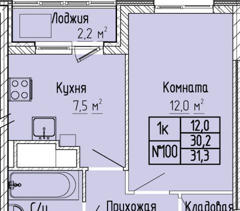 квартира г Тверь р-н Московский ул 15 лет Октября 52к/1 фото 1