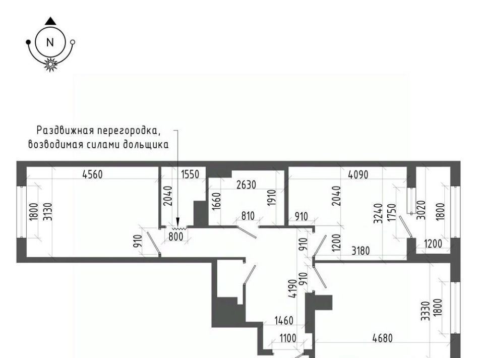 квартира г Санкт-Петербург метро Фрунзенская б-р Измайловский 9 фото 3