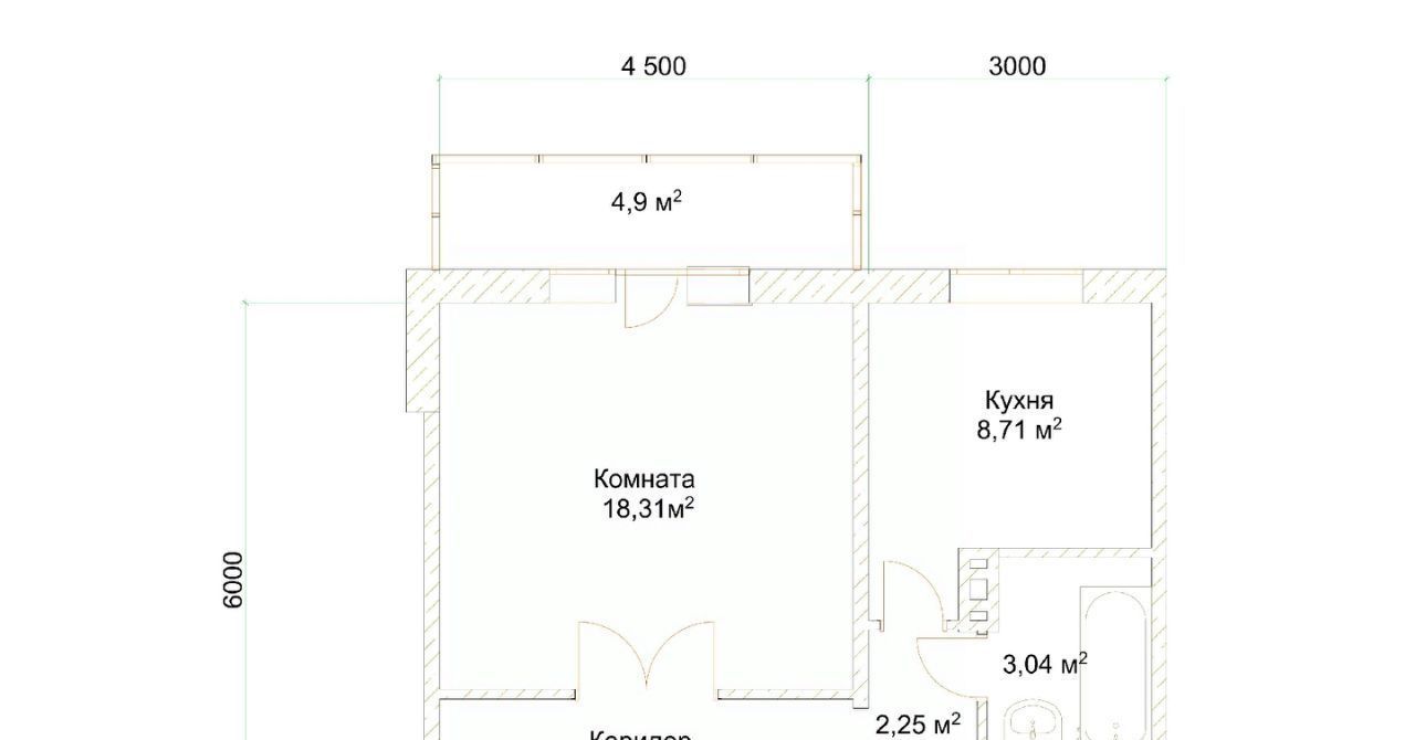 квартира г Челябинск р-н Металлургический ул Электростальская 20 фото 1