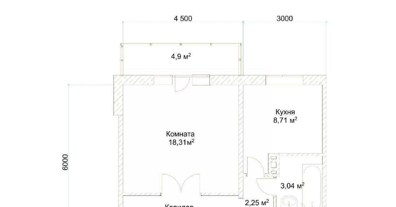 квартира г Челябинск р-н Металлургический ул Электростальская 20 фото 1