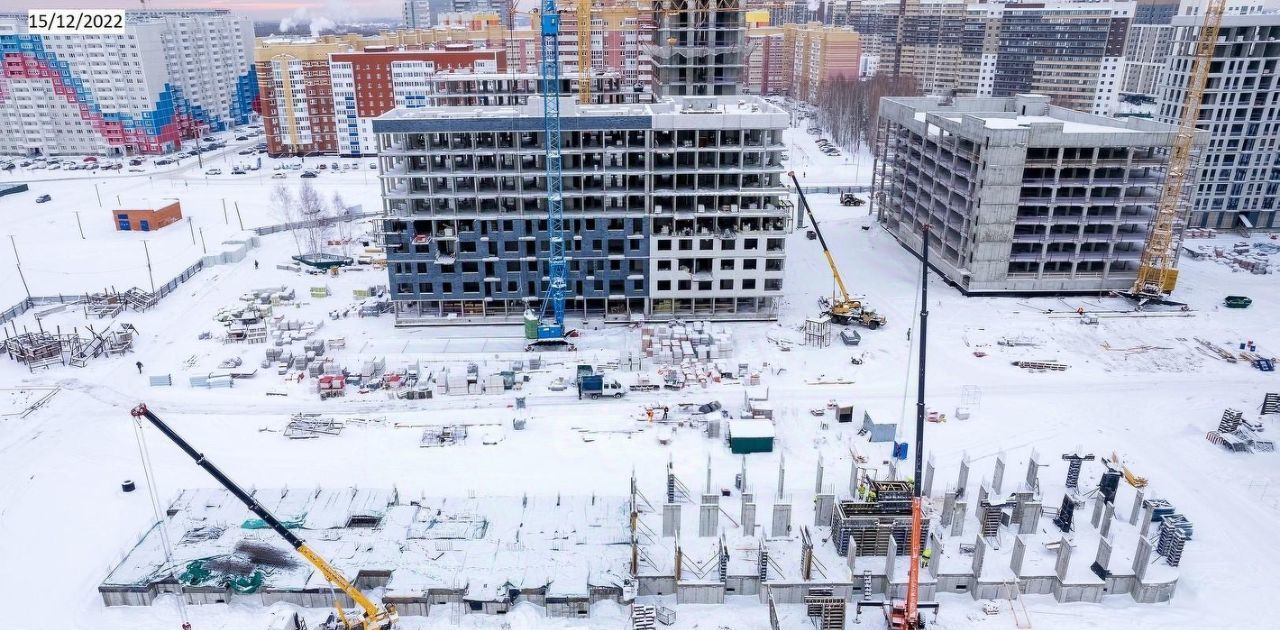 квартира г Тюмень р-н Калининский ул Новоселов 103к/2 фото 2