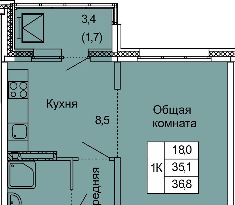 квартира р-н Тосненский п Тельмана ЖК «Сибирь» Тельмановское с/пос, Шушары фото 1