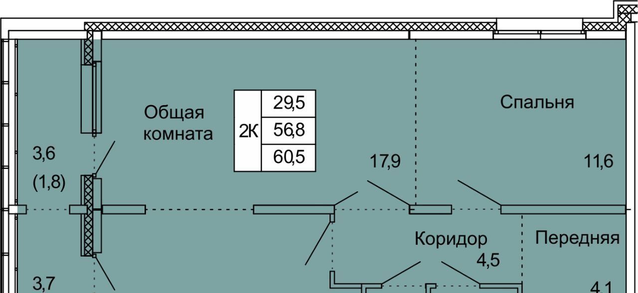 квартира р-н Тосненский п Тельмана ЖК «Сибирь» Тельмановское с/пос, Шушары фото 1