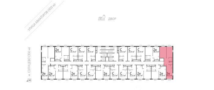 квартира г Москва метро Солнцево ул Авиаторов 1 фото 3