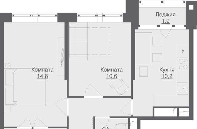 квартира г Москва метро Котельники ул Шоссейная 42с/2 Московская область, Люберцы фото 1