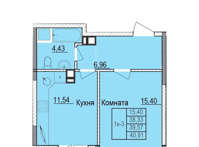 квартира г Ижевск р-н Индустриальный ЖК Ботаника 1-й мкр фото