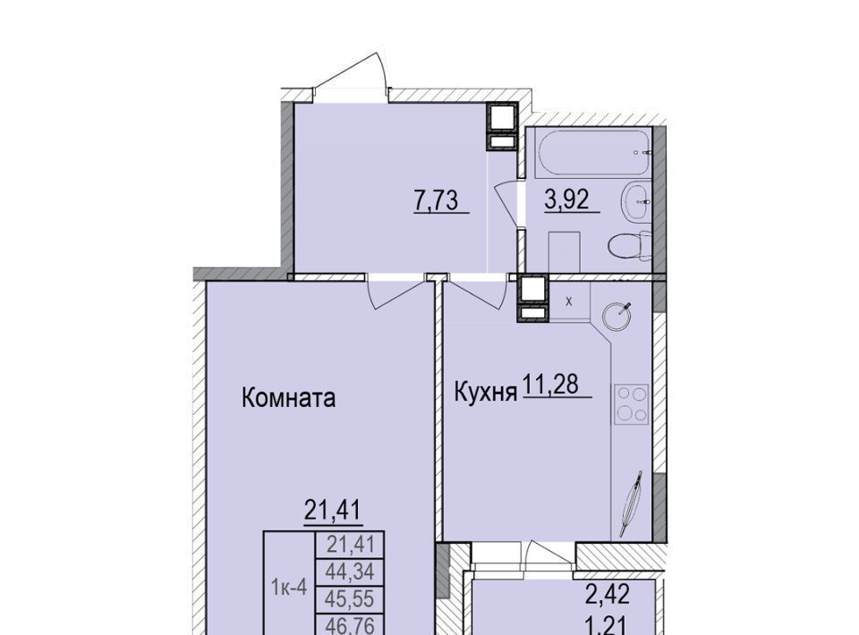 квартира г Ижевск р-н Индустриальный ЖК Ботаника 1-й мкр фото 1