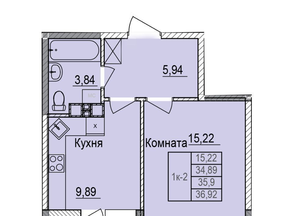 квартира г Ижевск р-н Индустриальный ЖК Ботаника 1-й мкр фото 1