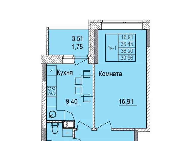 квартира г Ижевск р-н Индустриальный ЖК Ботаника 1-й мкр фото