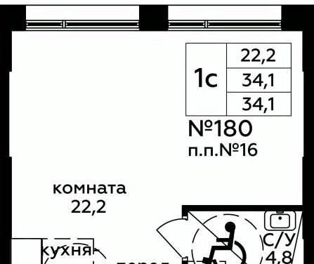 квартира г Москва метро Хорошёвская Хорошевский ул 1-я Магистральная 25 фото 1