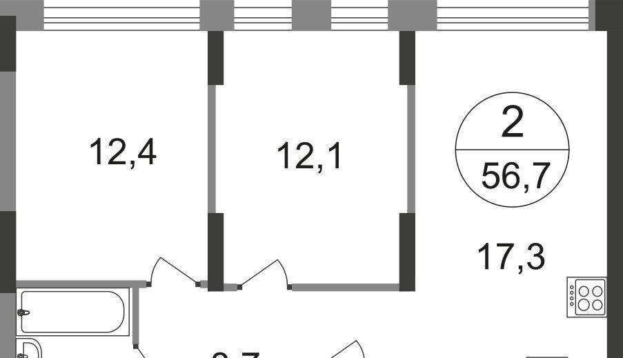 квартира г Москва п Внуковское метро Рассказовка Переделкино Ближнее мкр, 17-й кв-л фото 1