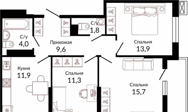 г Краснодар р-н Прикубанский ш. Ближний Западный Обход, 2к 4 фото