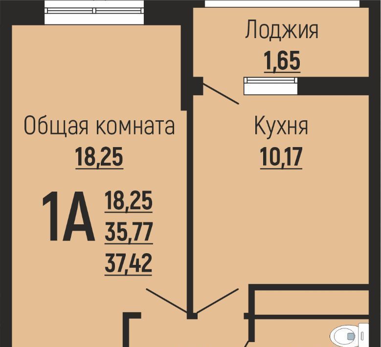 квартира г Краснодар р-н Прикубанский Славянский микрорайон ул Заполярная 39/9 фото 1