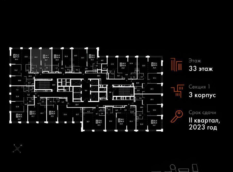 квартира г Москва метро Народное Ополчение ЖК «Сидней Сити» к 3 фото 2