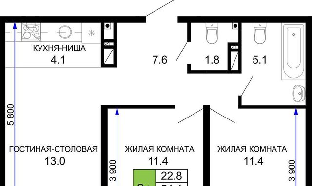 г Краснодар р-н Прикубанский ул им. лётчика Позднякова 2/11 ЖК «Дыхание» фото