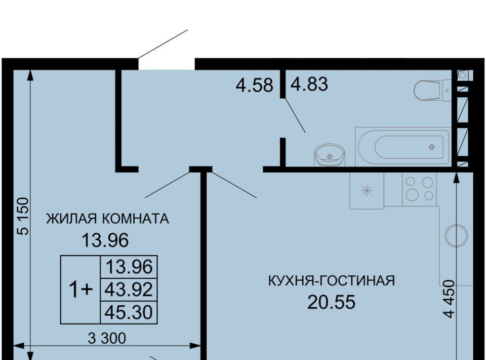 квартира г Краснодар р-н Прикубанский ул Венецианская фото 1