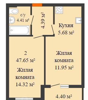 квартира г Ростов-на-Дону р-н Ленинский Новое поселение мкр фото 1