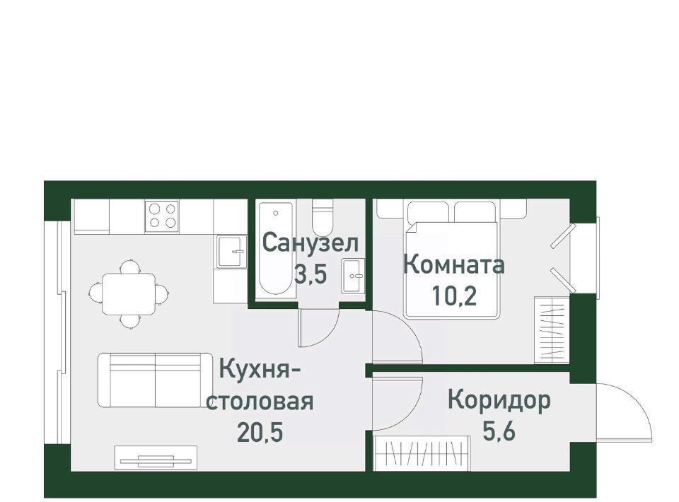 квартира р-н Сосновский п Западный р-н мкр Привилегия фото 1