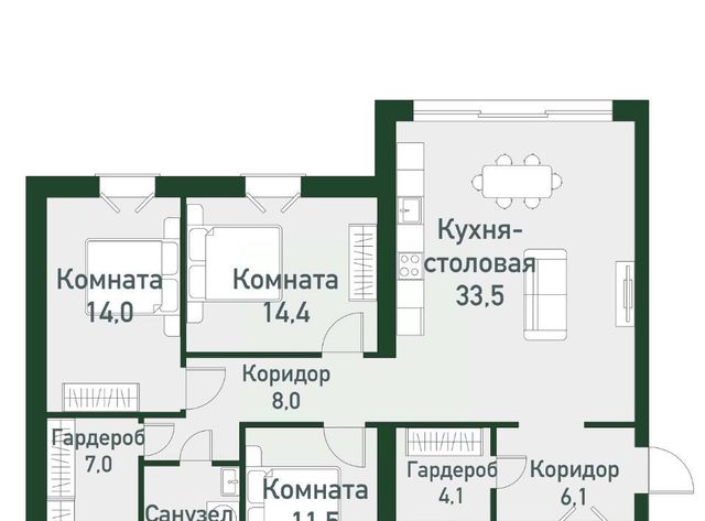 р-н Сосновский п Западный р-н мкр Привилегия фото