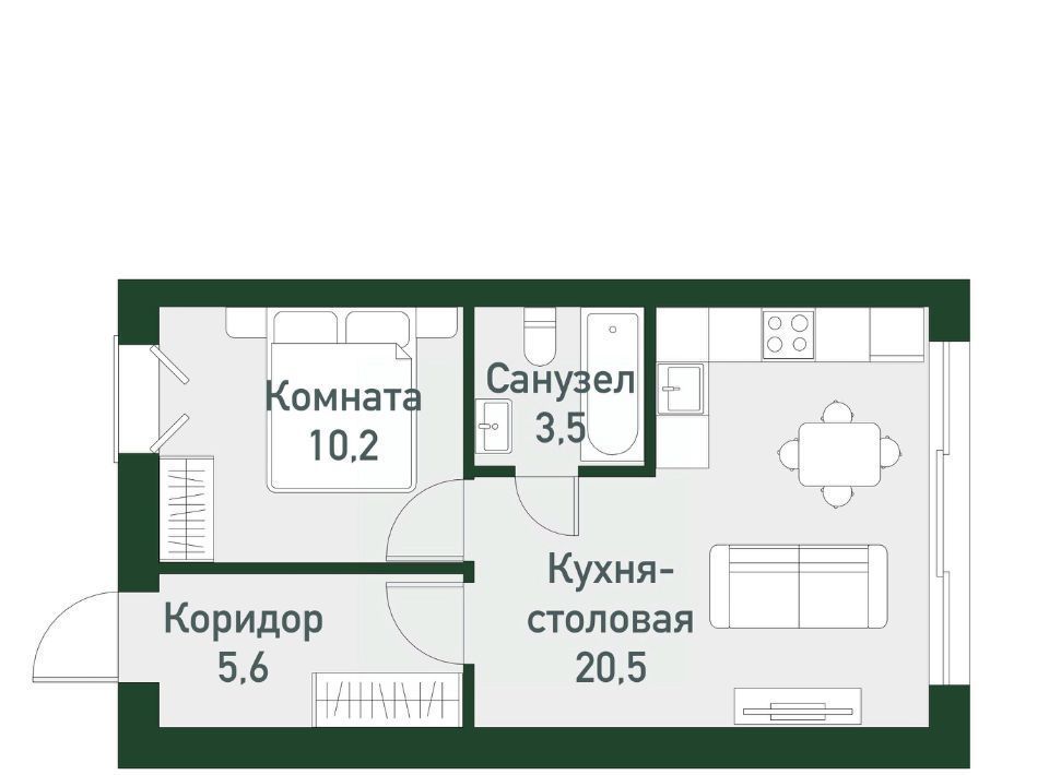 квартира р-н Сосновский п Западный р-н мкр Привилегия фото 1