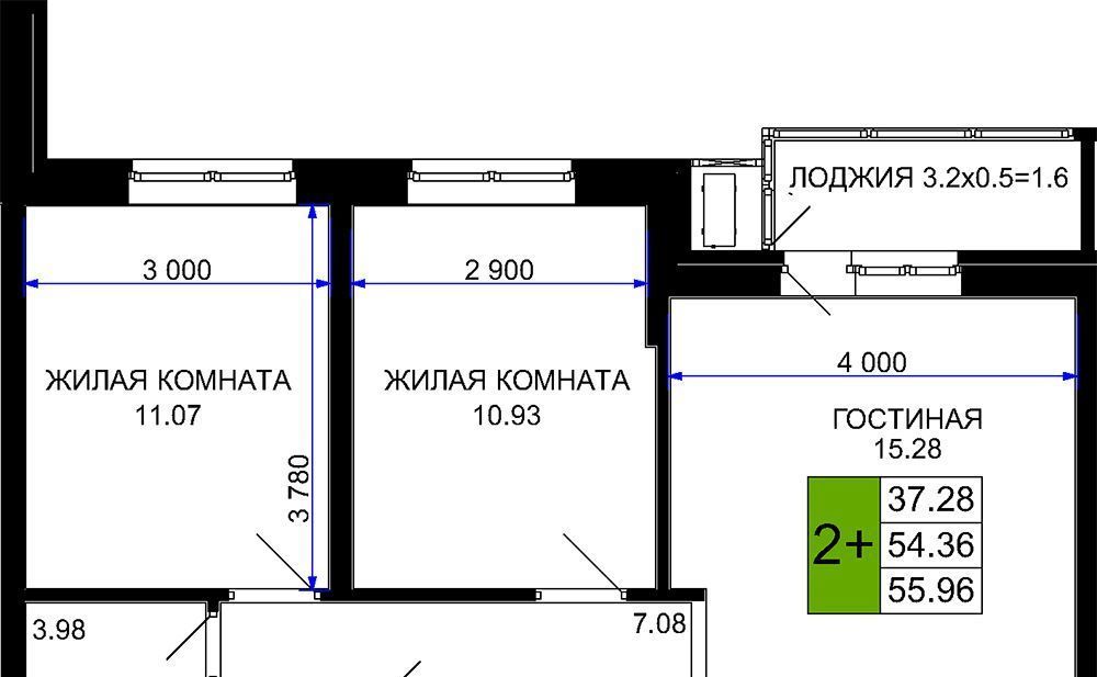 квартира г Краснодар р-н Центральный ул им. Валерия Вишневецкого 9 фото 1