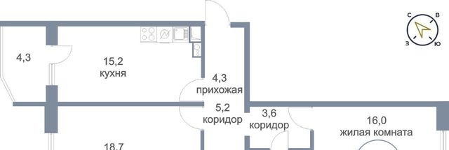 городской округ Солнечногорск д Голубое б-р Парковый 2к/1 Нахабино фото