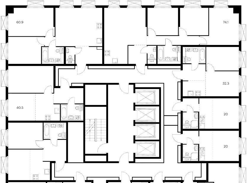 квартира г Москва метро Свиблово ЖК Кольская 8 2/4 фото 2