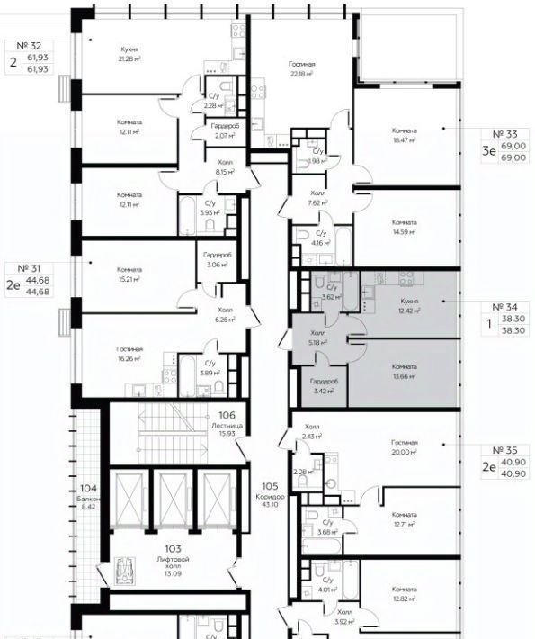 квартира г Москва метро Марьина Роща ул Октябрьская 98 фото 2