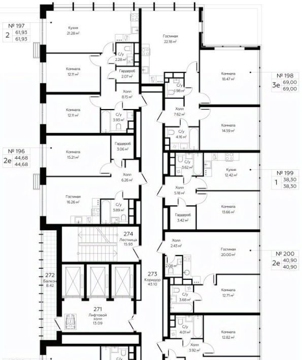 квартира г Москва метро Марьина Роща ул Октябрьская 98 фото 2