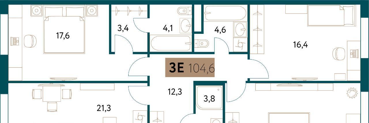 квартира г Москва метро Раменки ул Винницкая 8к/3 фото 1