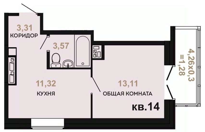 квартира г Хабаровск р-н Железнодорожный ул Заозерная 34/16 фото 1