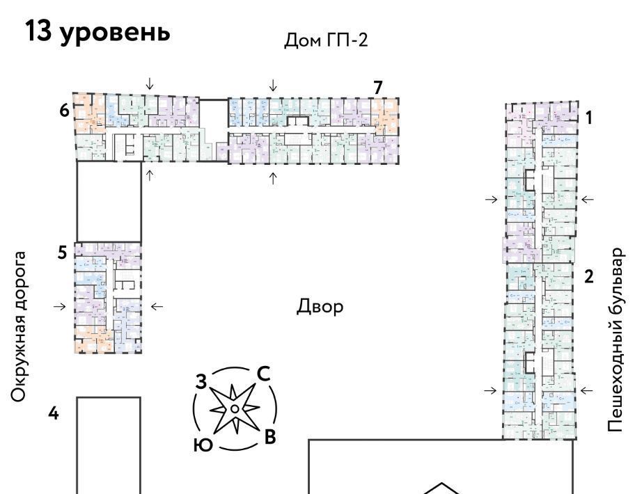 квартира г Тюмень р-н Калининский ул Интернациональная 199к/9 фото 3