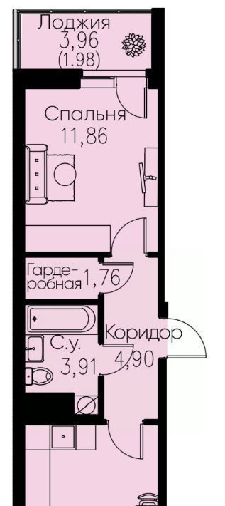 квартира г Кудрово Северное Кудрово пр-кт Строителей 1 Улица Дыбенко, Заневское городское поселение фото 1